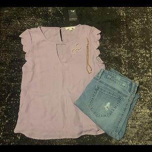 Lilac Blouse